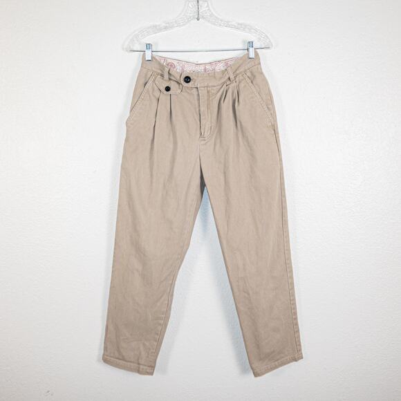 Deus Ex Machina Young Jerks size 28 Malvo Pants in Safari beige cotton - Picture 1 of 12